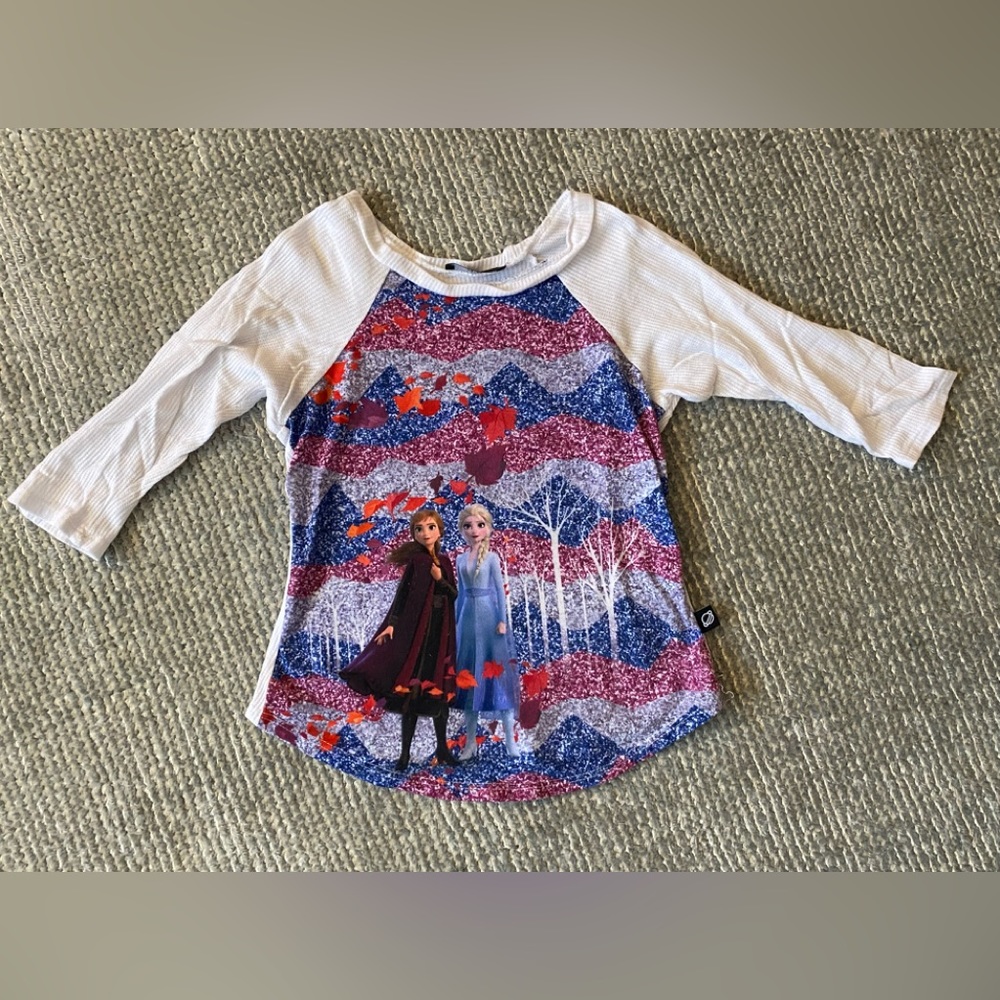 Terez x Disney Frozen Tee Top Short - Size Small (4 years)